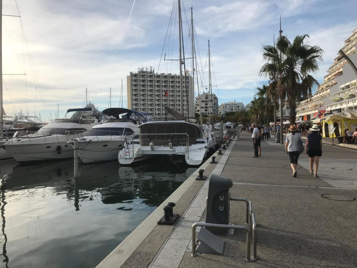 Studio 2-3 Pers Parking Clim Vue Port Et Mer La Grande Motte Luaran gambar