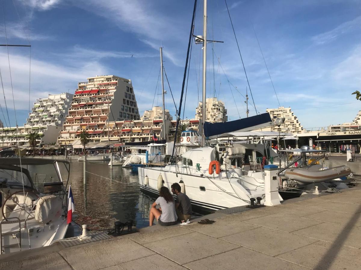 Studio 2-3 Pers Parking Clim Vue Port Et Mer La Grande Motte Luaran gambar